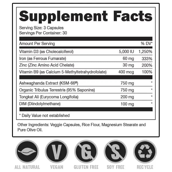 Bucked Up RUT Testosterone Booster Bucked Up