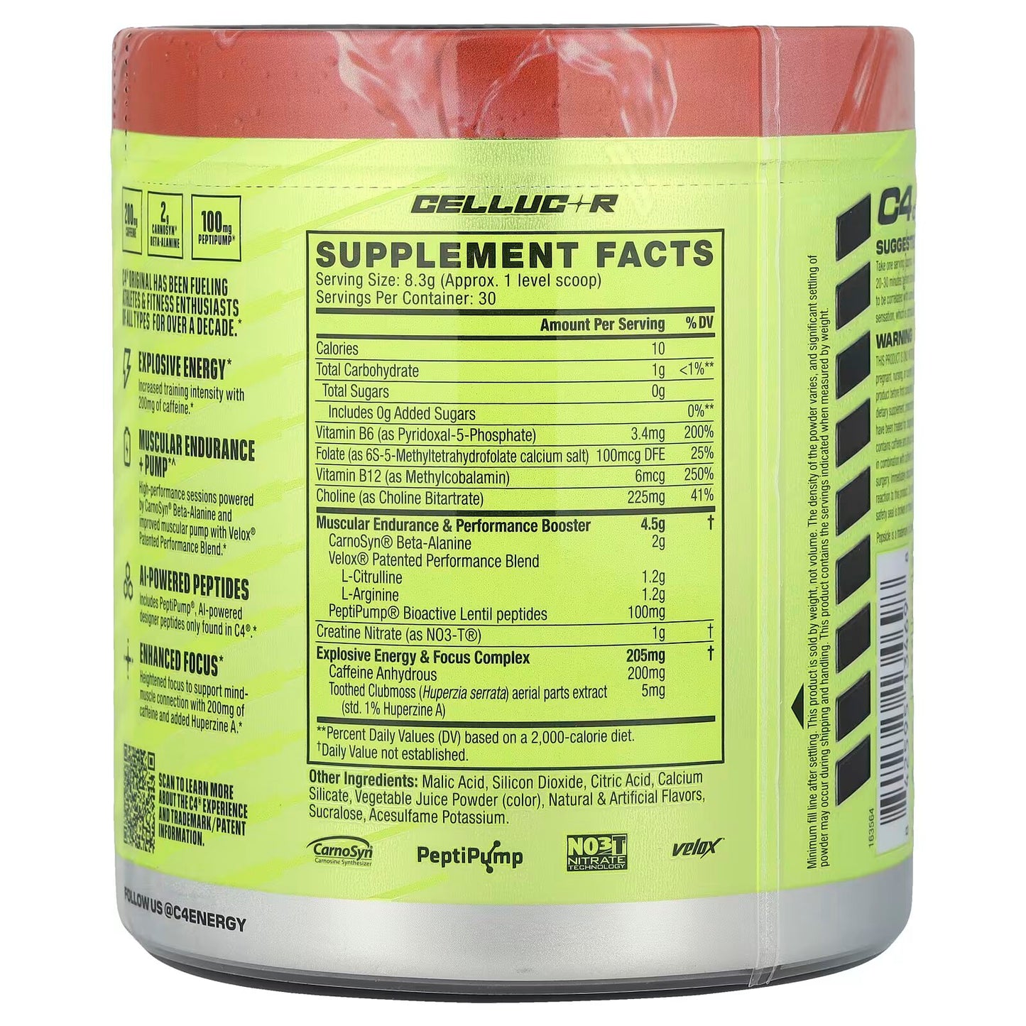 C4 Original Pre Workout Powder 30 Servings