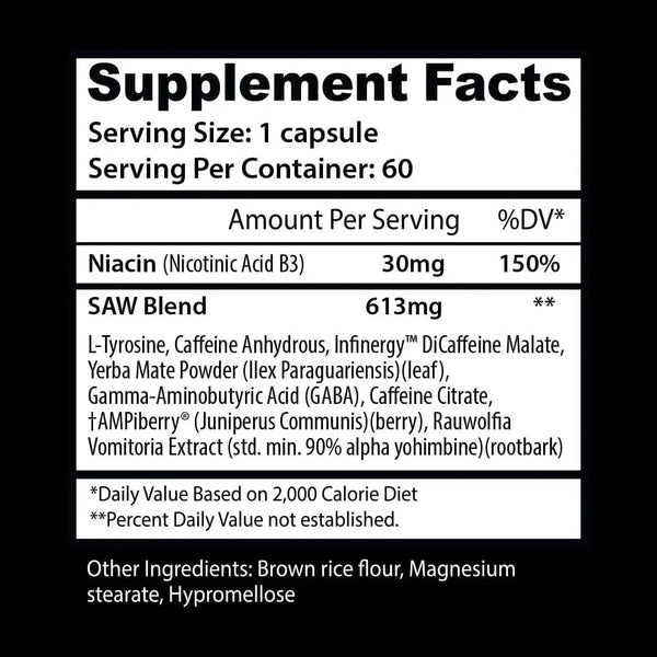 Insane Labz SAW Fat Burner India's Leading Genuine Supplement Retailer