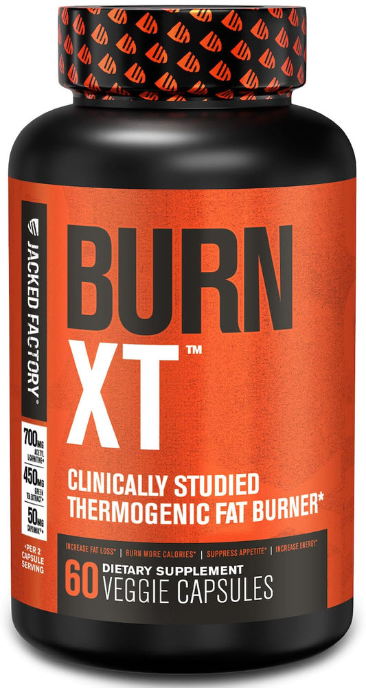 JACKED FACTORY Burn-XTâ„¢ Clinically Studied Thermogenic Fat Burner