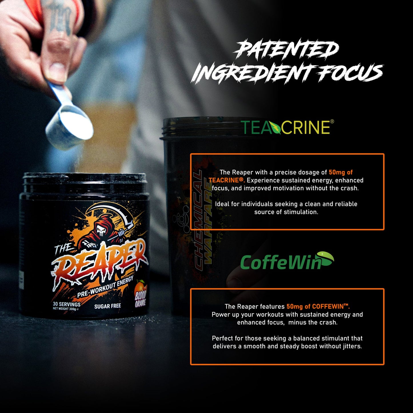 Chemical Warfare The Reaper - Pre-workout Energy (30 Servings)