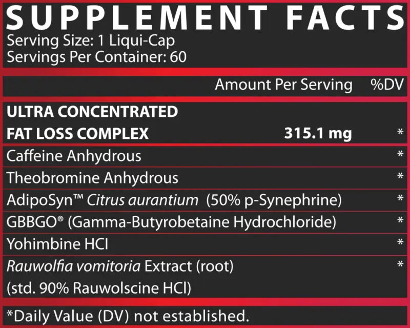 Nutrex Lipo 6 UC Black (60caps) Nutrex