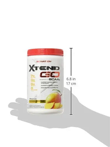 SCIVATION XTEND GO 30 SERVINGS MANGO - Muscle & Strength India - India's Leading Genuine Supplement Retailer