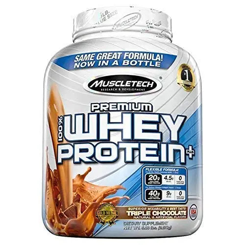 MT PREMIUM 100% WHEY PROTEIN 5LB TRIPPLE CHOCOLATE - Muscle & Strength India - India's Leading Genuine Supplement Retailer