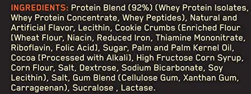 ON GOLD STANDARD 100% WHEY PROT ISO 5 LB COOKIES& Cream - Muscle & Strength India - India's Leading Genuine Supplement Retailer