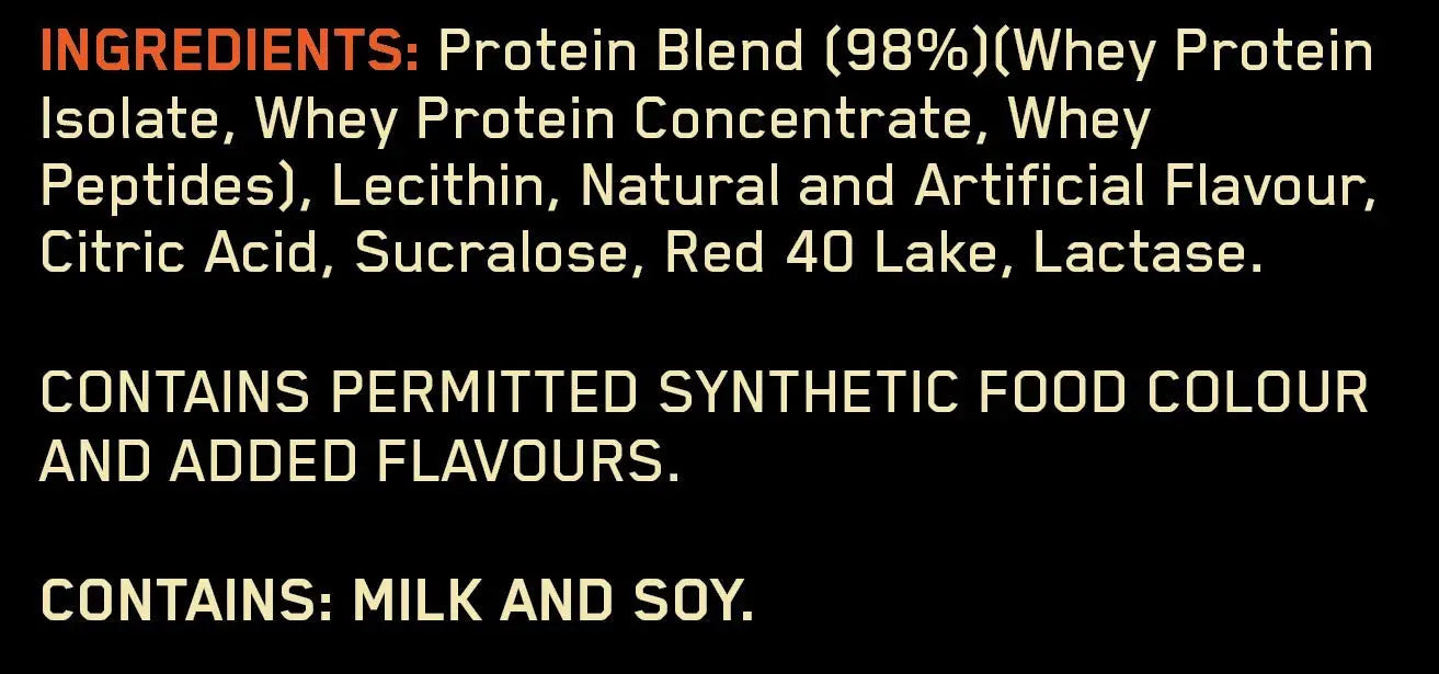 ON WHEY PROTIEN ISOLATE DELICIOUS STRAWABERRY 10LBS - Muscle & Strength India - India's Leading Genuine Supplement Retailer