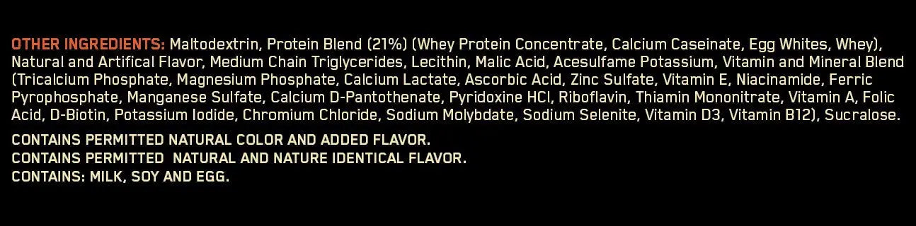 Optimum Nutrition ON Serious Mass - 6 Lbs Banana - Muscle & Strength India - India's Leading Genuine Supplement Retailer