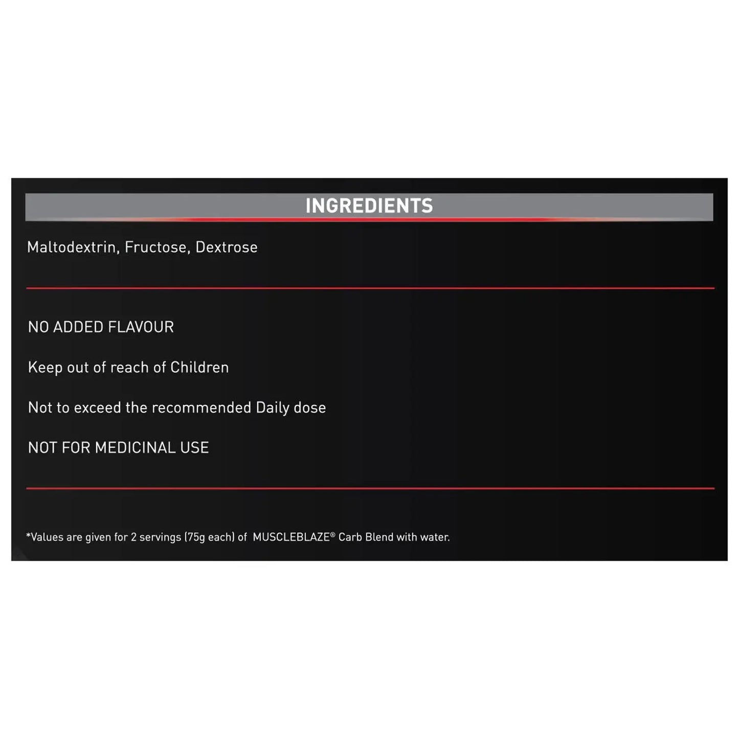 MB CARB BLEND 3KG - Muscle & Strength India - India's Leading Genuine Supplement Retailer