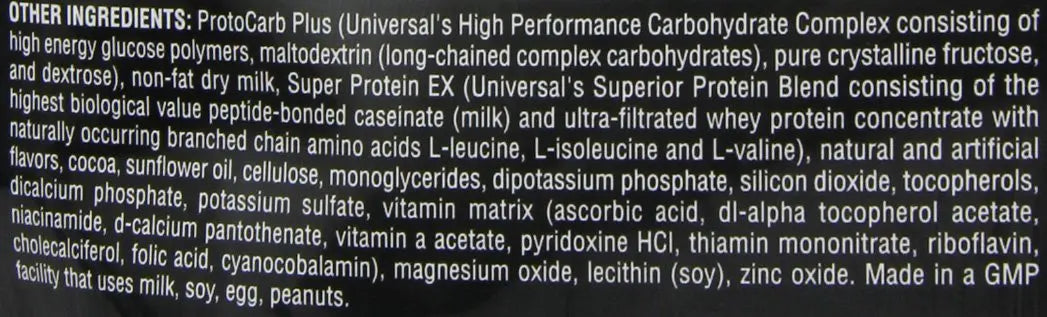 UNIVERSAL GAIN FAST CHOCOLATE SHAKE 10 LB - Muscle & Strength India - India's Leading Genuine Supplement Retailer