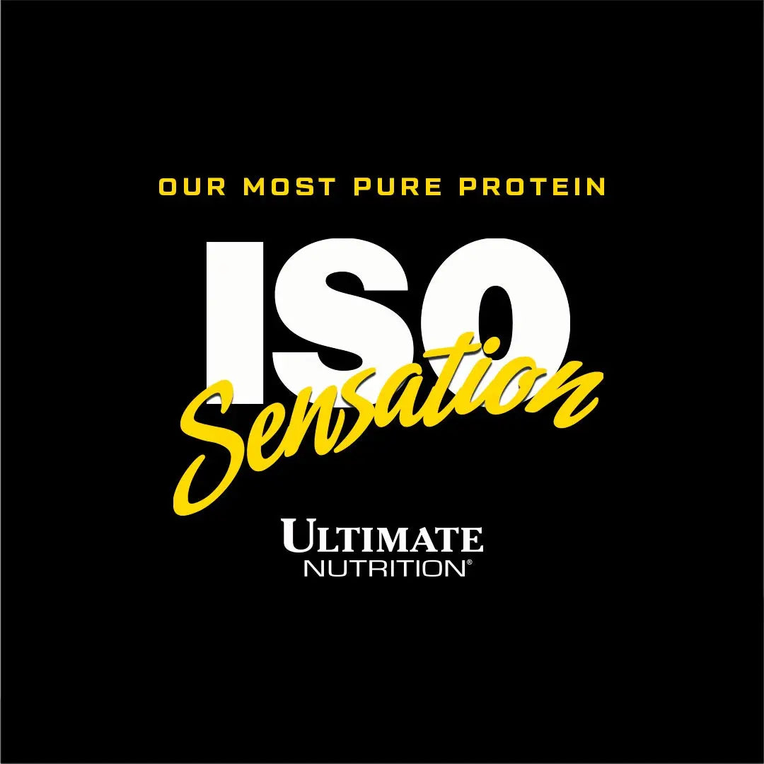 ULTIMATE NUTRITION ISO SENSATION 5 LBS COOKIES & CREAM - Muscle & Strength India - India's Leading Genuine Supplement Retailer