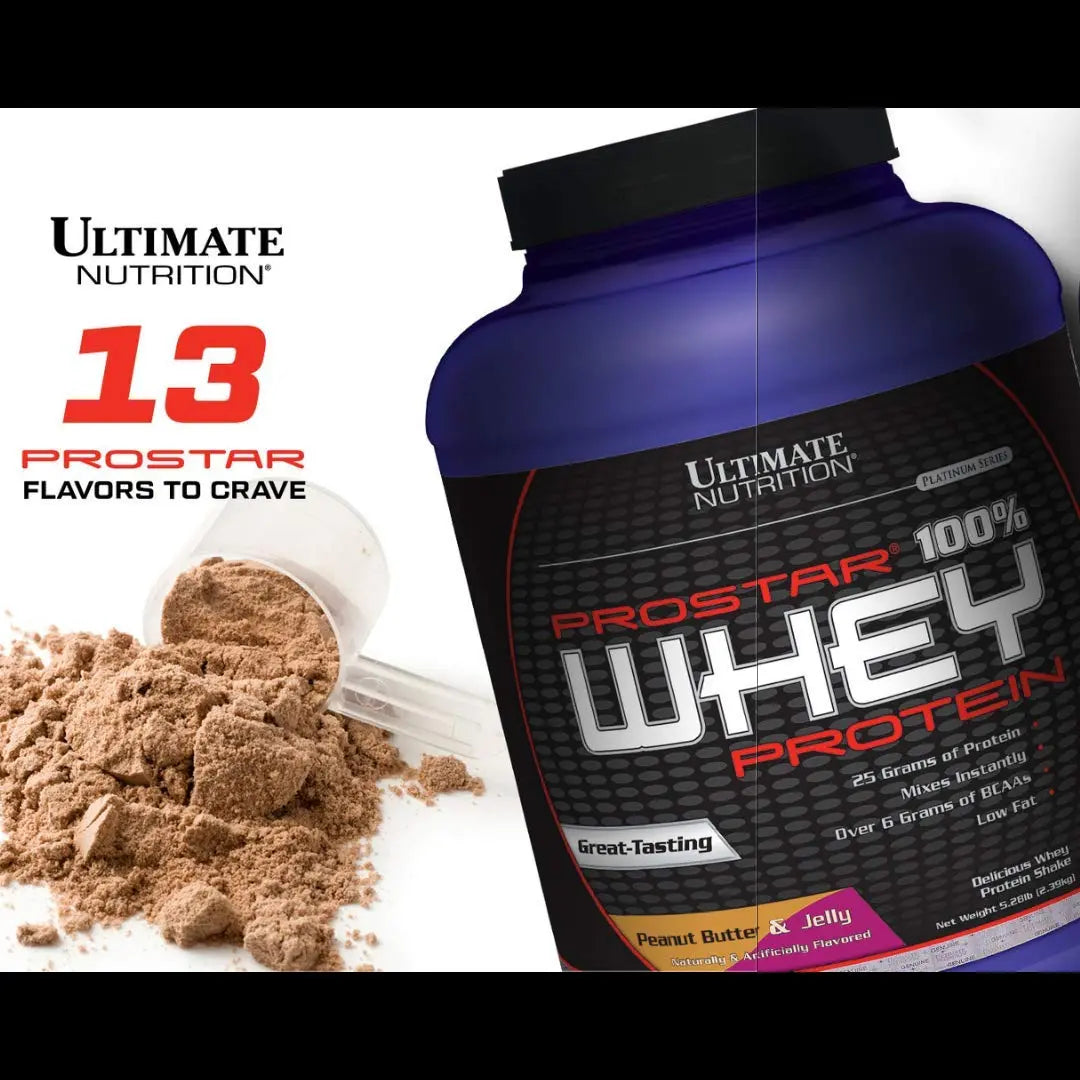 ULTIMATE NUTRITION PROSTAR 100% WHEY PROTEIN 10 LBS CHOCOLATE CR - Muscle & Strength India - India's Leading Genuine Supplement Retailer