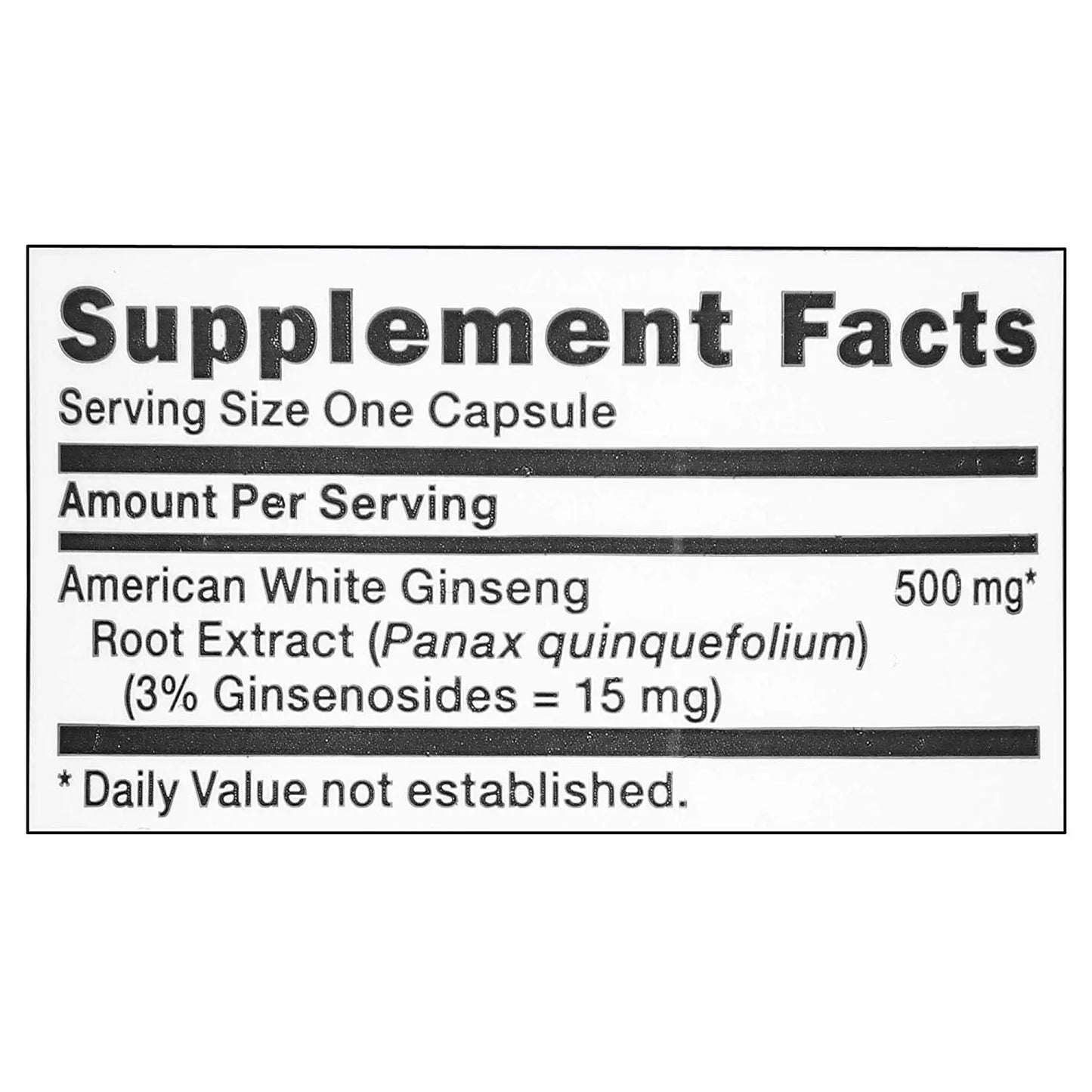 Gnc American Gimseng Cap 500mg 1x90 - Muscle & Strength India - India's Leading Genuine Supplement Retailer