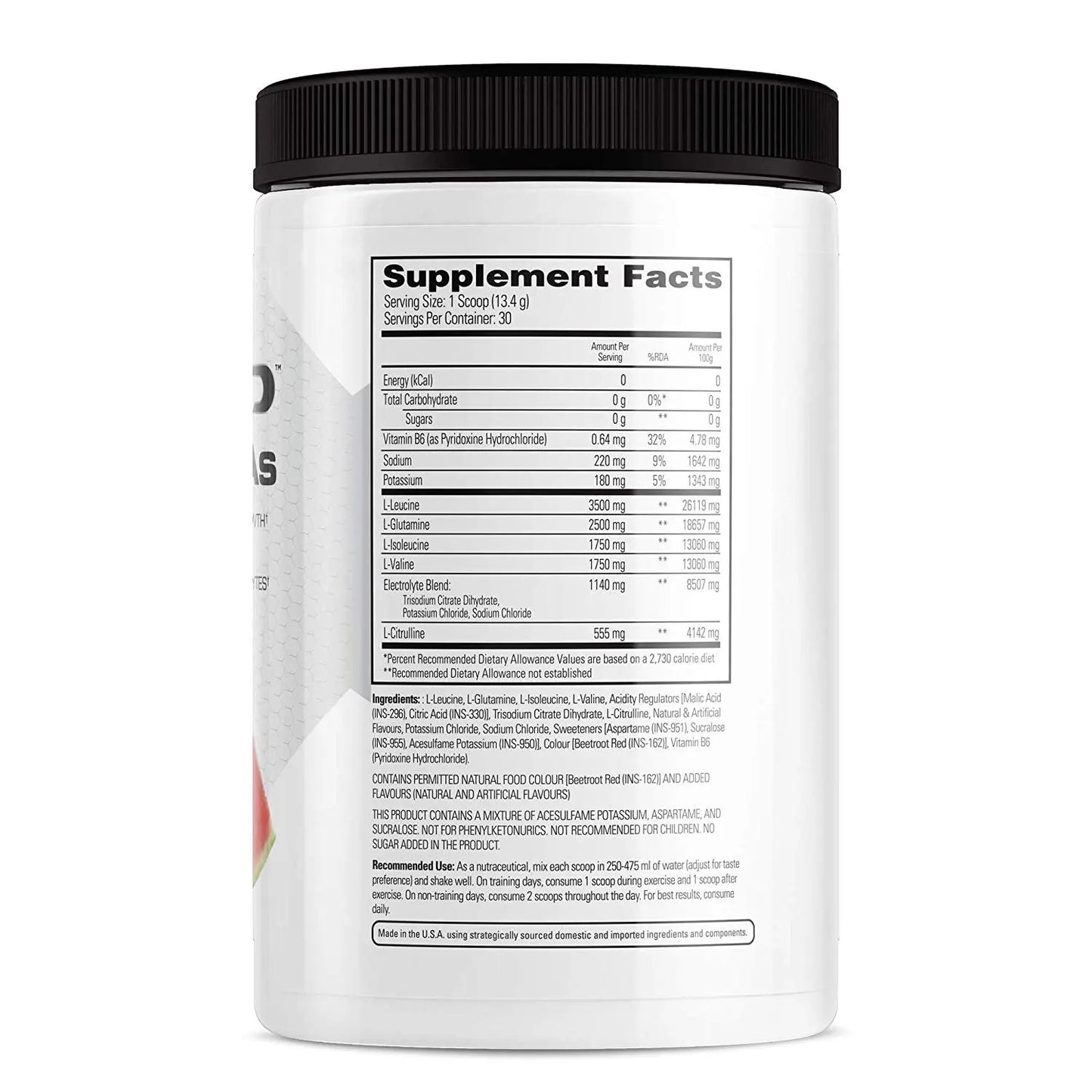 SCIVATION XTEND BCAA 30 SERVINGS WATERMELON - Muscle & Strength India - India's Leading Genuine Supplement Retailer