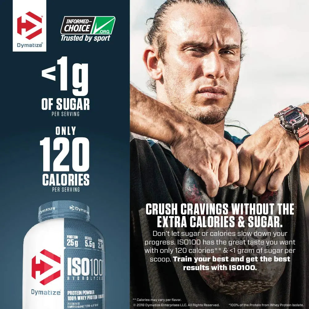 DYMATIZE ISO 100 HYDROLYZED 5 LB GOURMET VANILLA - Muscle & Strength India - India's Leading Genuine Supplement Retailer