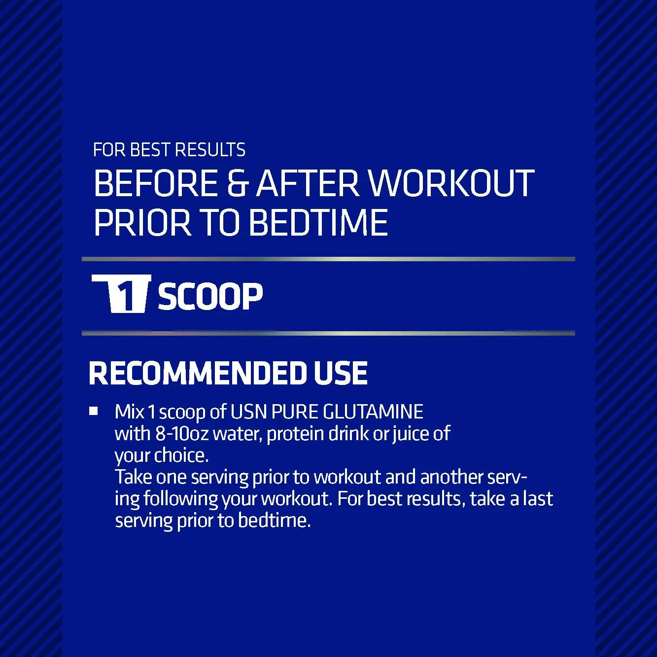 USN Pure Glutamine Micronized Powder, 300 Grams - Muscle & Strength India - India's Leading Genuine Supplement Retailer