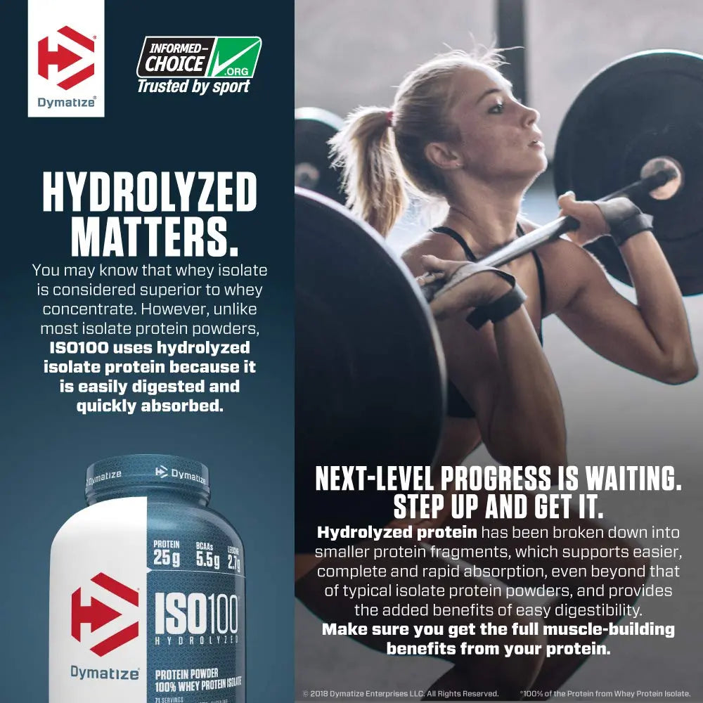 DYMATIZE ISO 100 HYDROLYZED 5LBS BIRTHDAY CAKE - Muscle & Strength India - India's Leading Genuine Supplement Retailer
