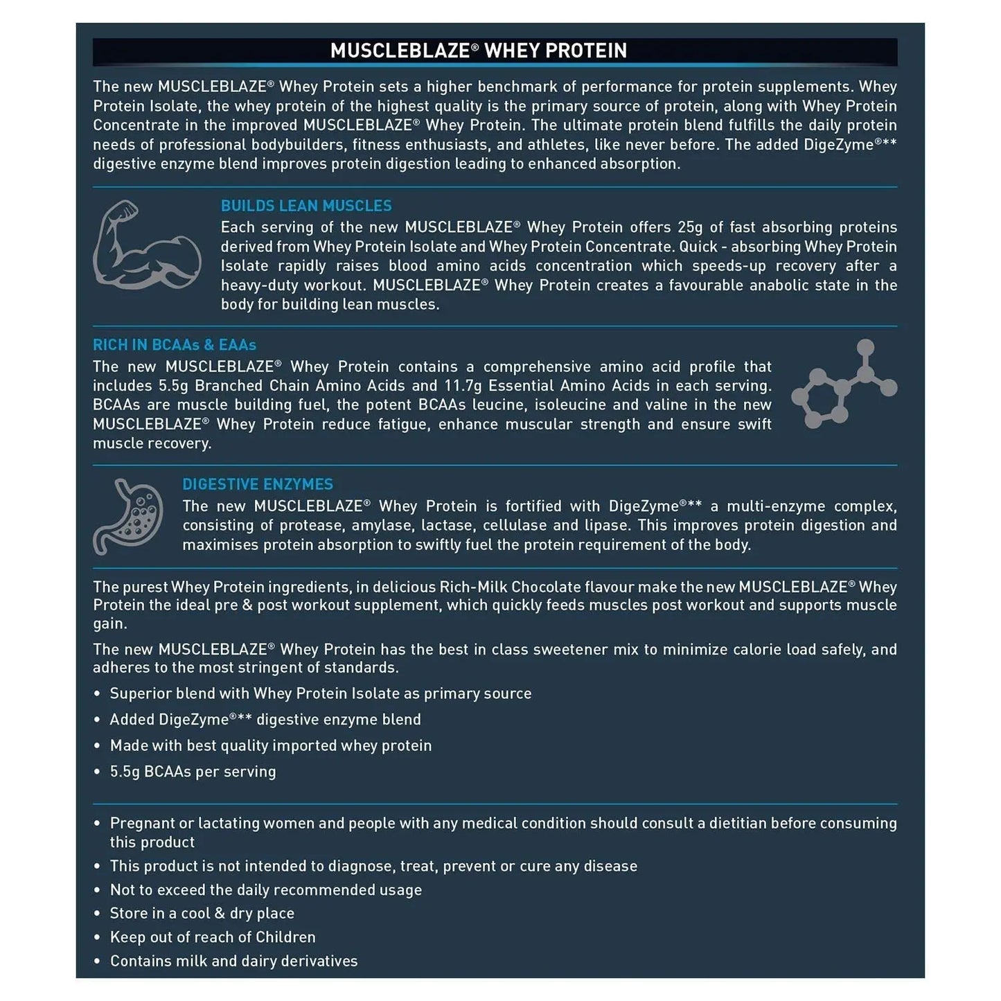 MB WHEY PROTEIN 2KG MILK CHOCO - Muscle & Strength India - India's Leading Genuine Supplement Retailer