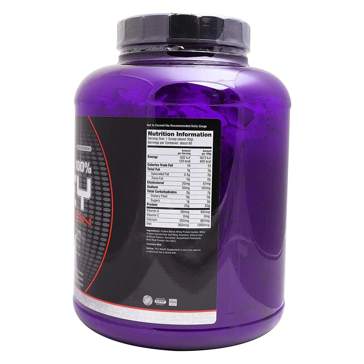 Ultimate Nutrition Prostar 100% Whey Protein Strawberry 5.28 Lb - Muscle & Strength India - India's Leading Genuine Supplement Retailer