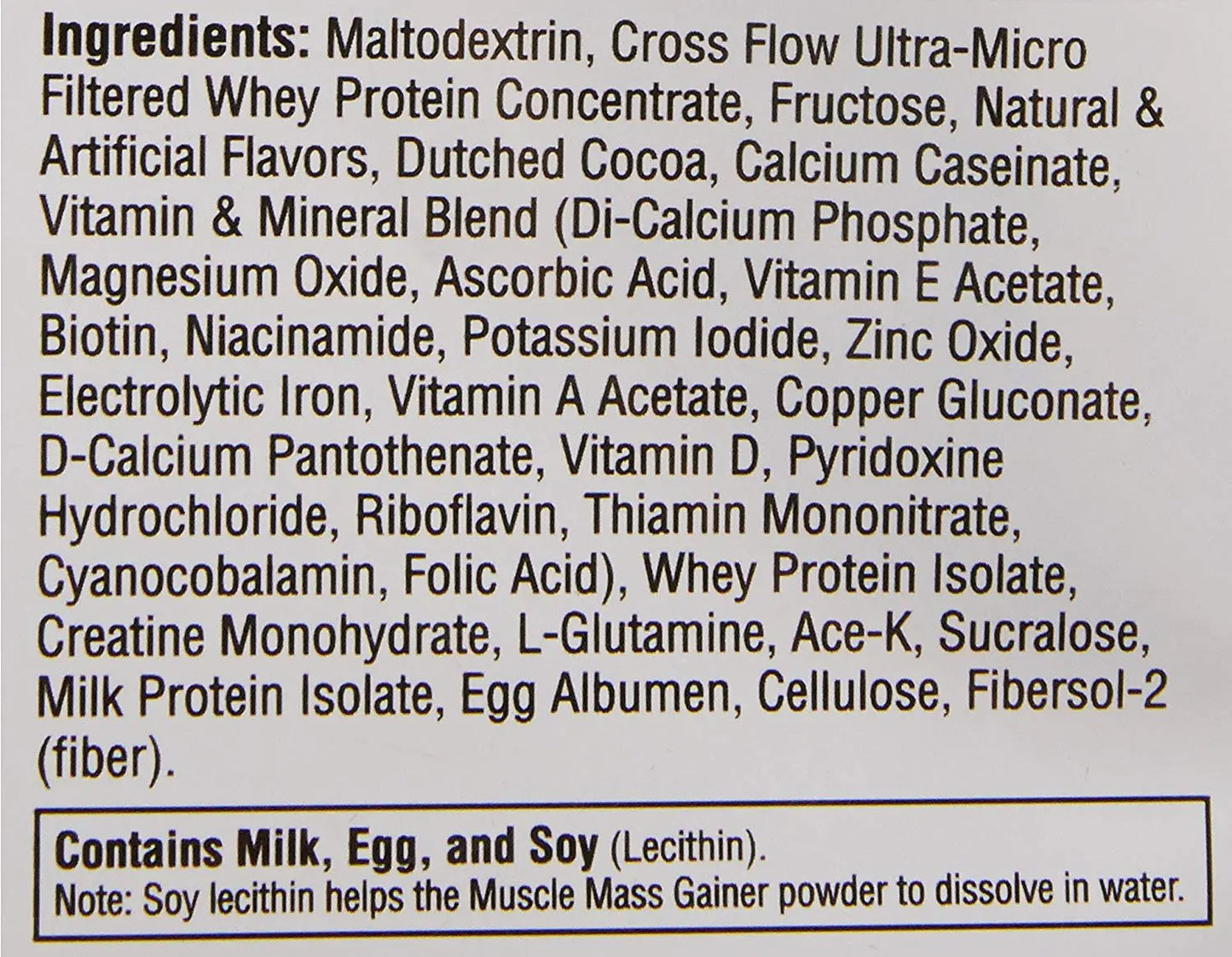 LABRADA MUSCLE MASS GAINER CHOCHOLATE 12 LBS - Muscle & Strength India - India's Leading Genuine Supplement Retailer