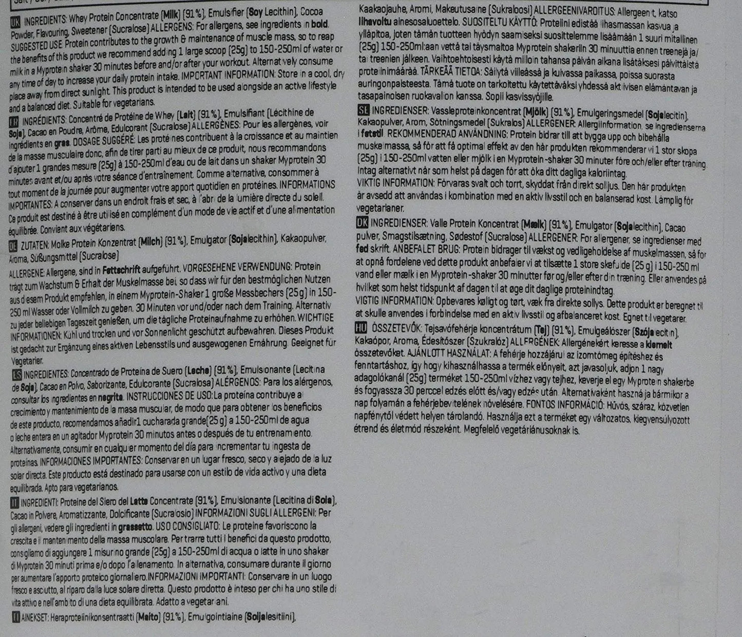 MY PROTEIN IMPACT WHEY PROTEIN 1 KG CHOCOLATE SMOOTH FLAVOUR - Muscle & Strength India - India's Leading Genuine Supplement Retailer
