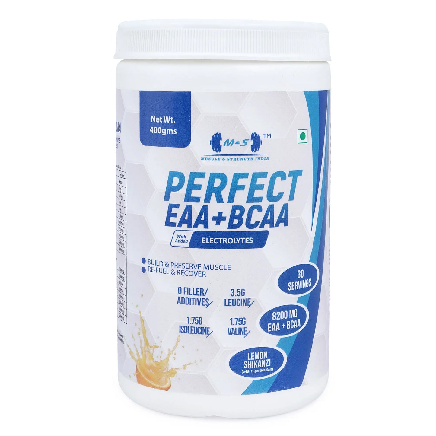Muscle & Strength India Perfect EAA + BCAA - Muscle & Strength India - India's Leading Genuine Supplement Retailer