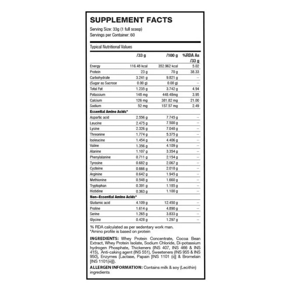 QNT PRIME WHEY 2 KG IRISH CHOCOLATE 4.4 LBS - Muscle & Strength India - India's Leading Genuine Supplement Retailer