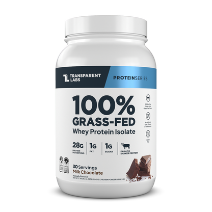 Transparent Labs Grass-Fed Whey Protein Isolate