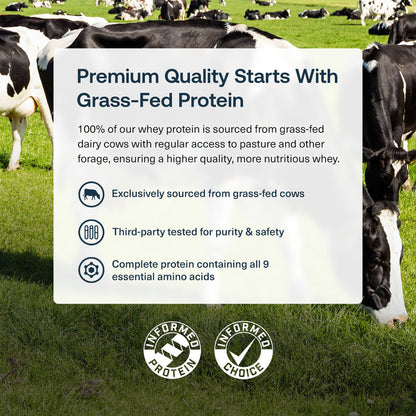 Transparent Labs Grass-Fed Whey Protein Isolate