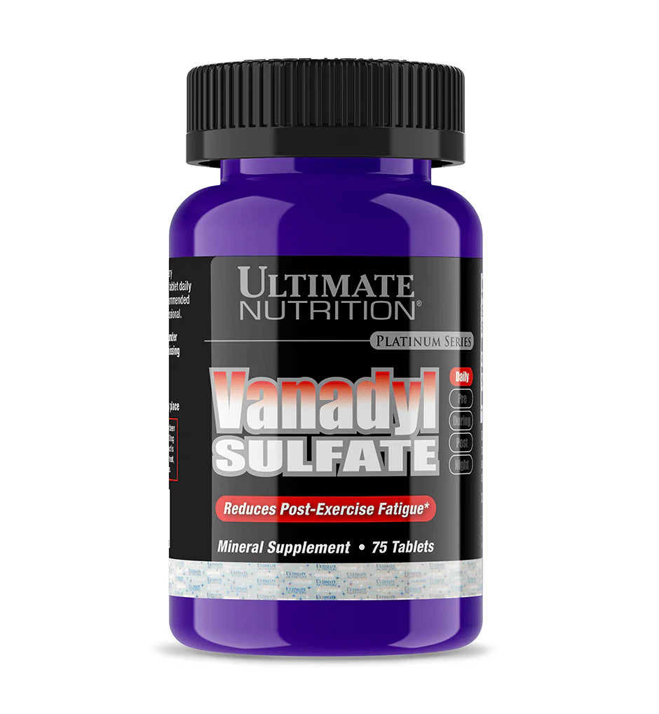 Ultimate Nutrition Vanadyl Sulfate 10mg - 75 Tabs