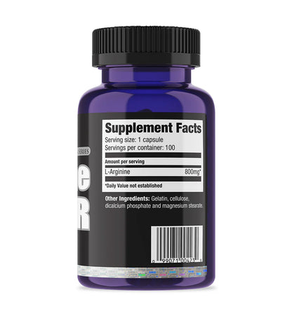 Ultimate Nutrition Arginine Power With 800mg of L-Arginine for Nitric Oxide Production - 100 Caps