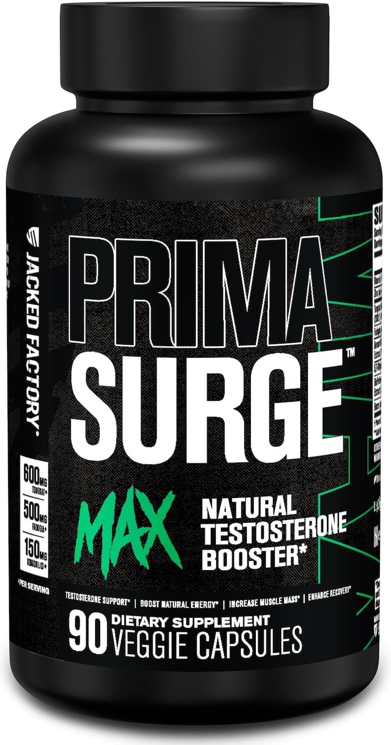 Primasurge Max Testosterone Booster For Men - Natural Testosterone Sup ...