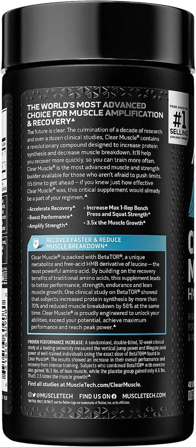 Muscletech Clear Muscle - India's Leading Genuine Supplement Retailer