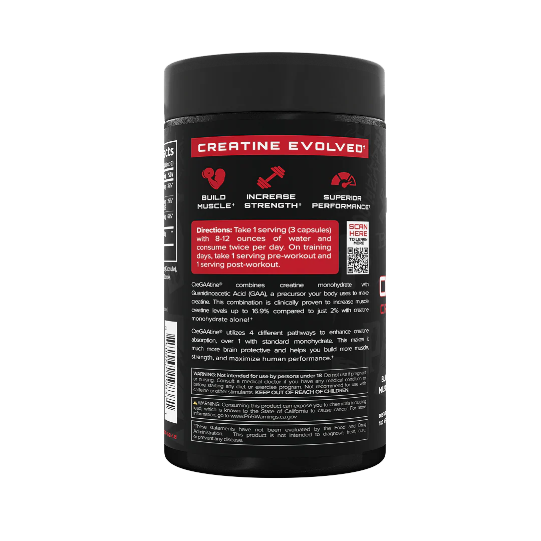 UNMATCHED CreGAAtine - Capsules 60Servings