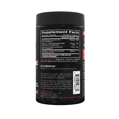 UNMATCHED CreGAAtine - Capsules 60Servings