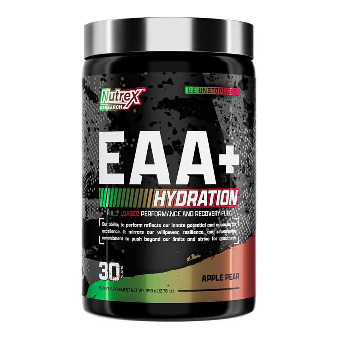 Nutrex EAA+ Hydration Refuel. Recover. Build.