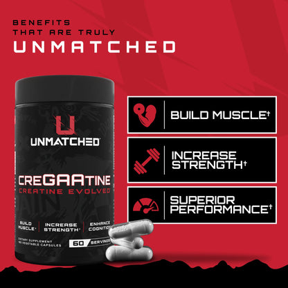 UNMATCHED CreGAAtine - Capsules 60Servings