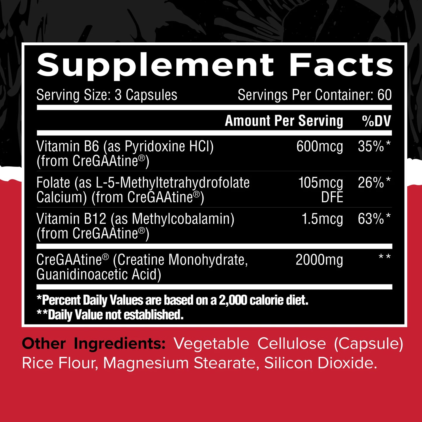 UNMATCHED CreGAAtine - Capsules 60Servings