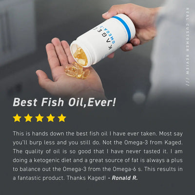 Kaged Omega 3 Fish Oil - India's Leading Genuine Supplement Retailer