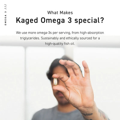 Kaged Omega 3 Fish Oil - India's Leading Genuine Supplement Retailer
