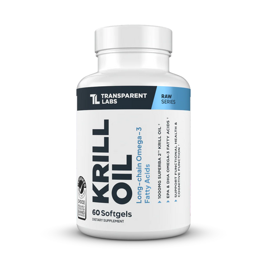 Transparent Labs Krill Oil 60 Softgels