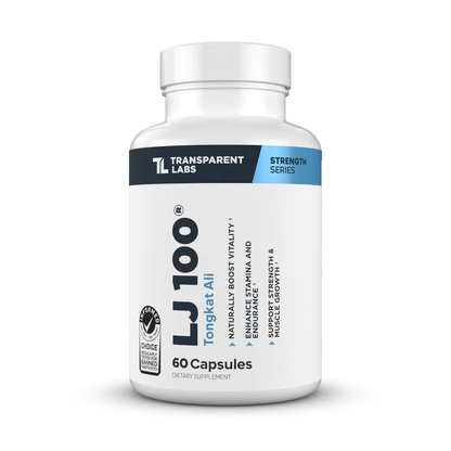 Transparent Labs LJ100® - Tongkat Ali 60 Capsules