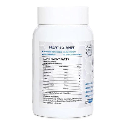 Muscle & Strength Perfect X-Drive, 100 tablet(s)