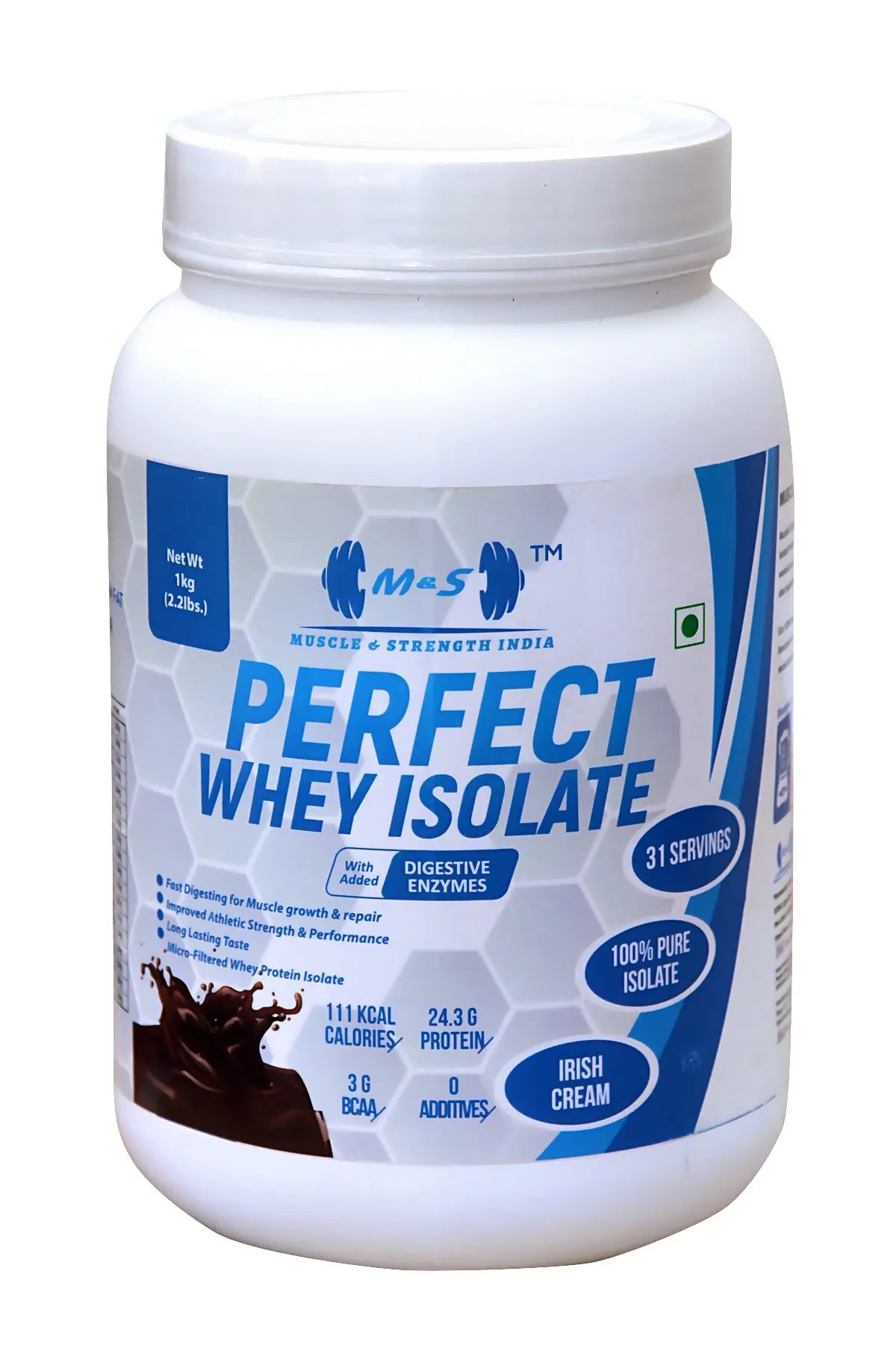 MUSCLE & STRENGTH INDIA PERFECT WHEY ISOLATE - Muscle & Strength India - India's Leading Genuine Supplement Retailer 