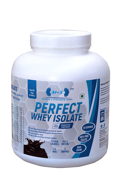 MUSCLE & STRENGTH INDIA PERFECT WHEY ISOLATE - Muscle & Strength India - India's Leading Genuine Supplement Retailer