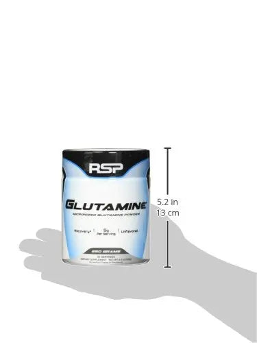 RSP GLUTAMINE 250GM - Muscle & Strength India - India's Leading Genuine Supplement Retailer