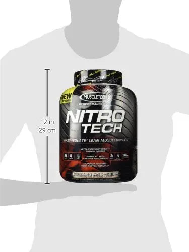 MUSCLETECH NITROTECH PERFORMANCE SERIES 3.97 LB VAN - Muscle & Strength India - India's Leading Genuine Supplement Retailer