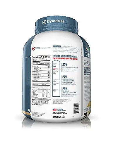 DYMATIZE ISO 100 HYDROLYZED 5 LB GOURMET VANILLA - Muscle & Strength India - India's Leading Genuine Supplement Retailer
