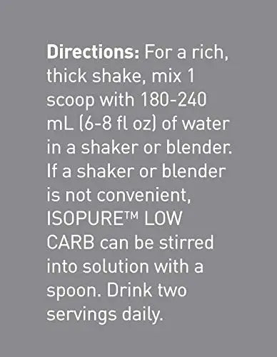 Isopure Low Carb 7.5 Lbs Dutch Chocolate - Muscle & Strength India - India's Leading Genuine Supplement Retailer 
