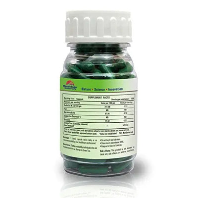 QUANTO GREEN TEA EXRACT 120 CAPS - Muscle & Strength India - India's Leading Genuine Supplement Retailer