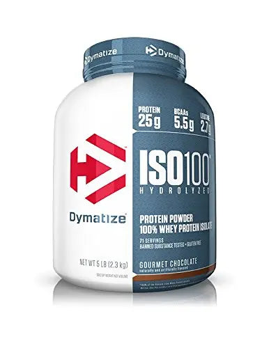 DYMATIZE ISO 100 HYDROLYZED | 5LBS GOURMET CHOCOLATE - Muscle & Strength India - India's Leading Genuine Supplement Retailer